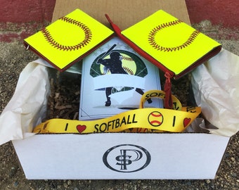 Softball Gift Box for Girls, Players, Coaches