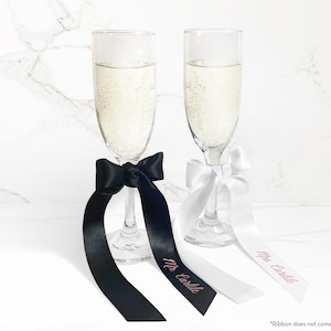 Personalized Custom Ribbon, Ribbon Place Setting, Wedding Place Cards, Personalized Ribbon For Gifts Baby Showers Bridal Showers, Bridesmaid