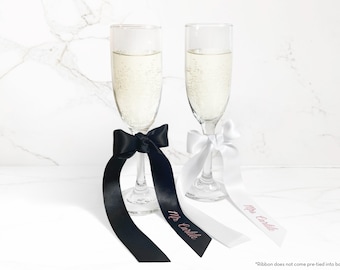 Personalized Satin Ribbon: Custom Wedding, Shower, and Favor Embellishments