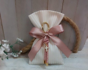 Custom order 30 pcs-Cross Favor-pouch favor-koufeta bomboniera-christening favor-First Holy communion favor-greek baptism