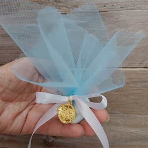 20pcs-orthodox bomboniere-greek boubouniera-koufeta bomboniera-baptism favor-cross favor-jordan almonds