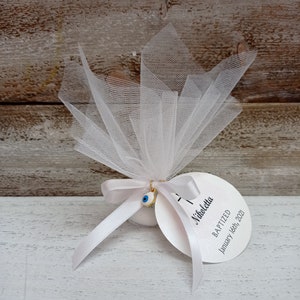 20pcs Christening favors -bomboniere-koufeta bomboniera-evil eye favor-baptism favor- wedding favor