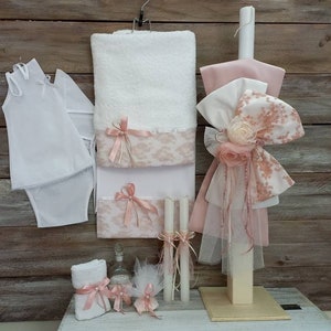 Baptism girl set-elegant refined baptism-Orthodox Baptism-Girls Baptism-Orthodox  Greek Christening