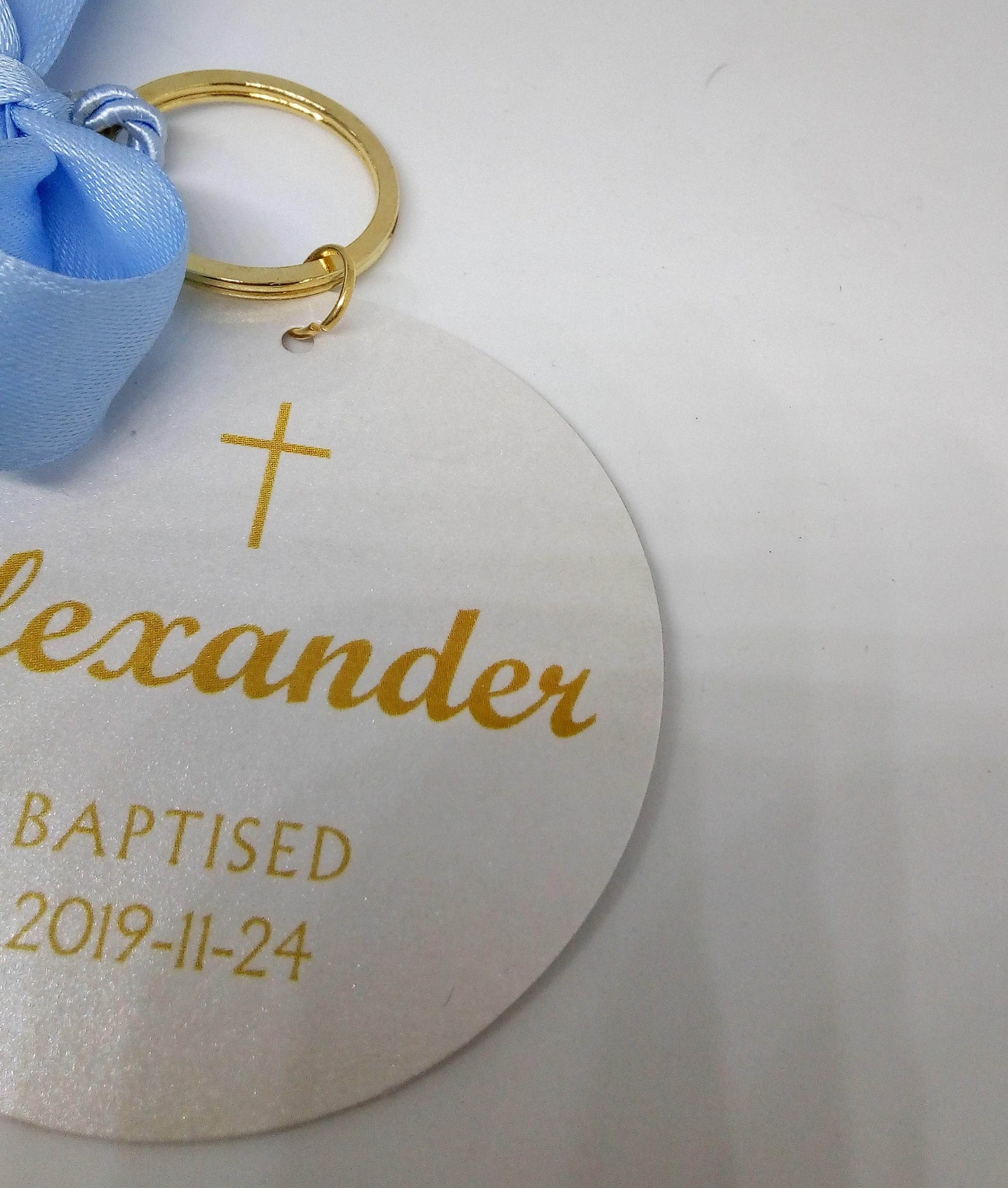 10pcs-personalized Favors-key Chain Martyrika-greek Baptism Favors ...