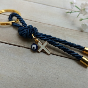 Christening Favors -Luxury martyrika-evil eyel martyrika-Key chains Baptism Favors-elegant bomboniere-greek christening