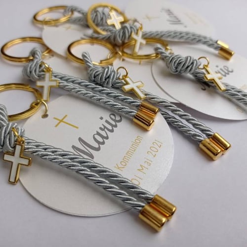 10pcs-Key chain martyrika-greek baptism favors-cross favors-first communion favors-orthodox favors-bautizo favors