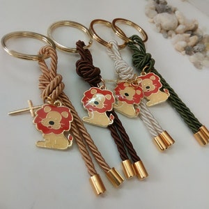 Lion favors-Baptism bomboniere-10pcs-orthodox baptism-lion baby shower-martyrika-jungle party favors
