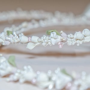 Stefana-wedding crowns,porcelain stefana,romantic wedding stefana-greek orthodox wedding crowns