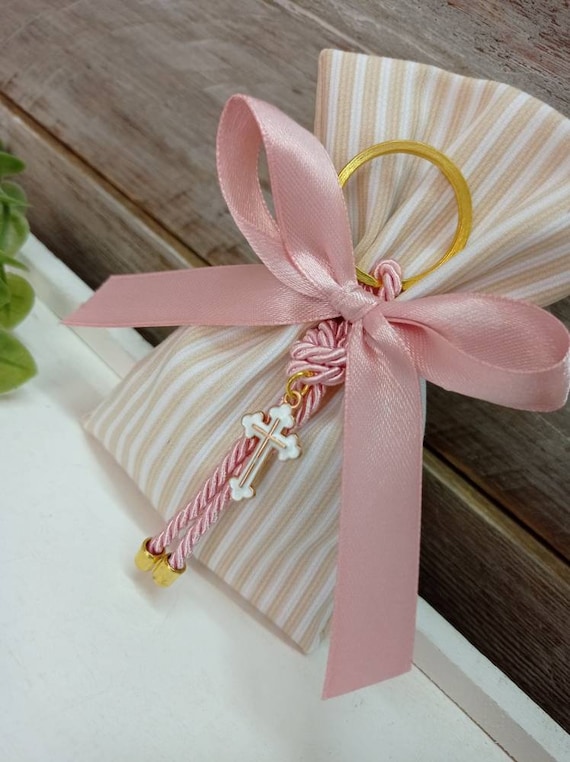 Girl Baptism favorpouches Favorscross keychain favorcross favor
