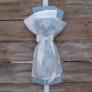 Baptism candle for boys-star lambada-orthodox baptism candle-greek baptism-christening candle-orthodox Vaftisi