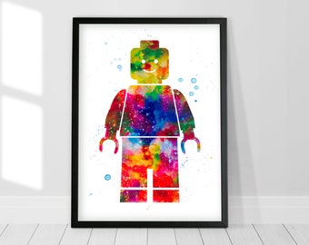 Lego artwork prints hot sale