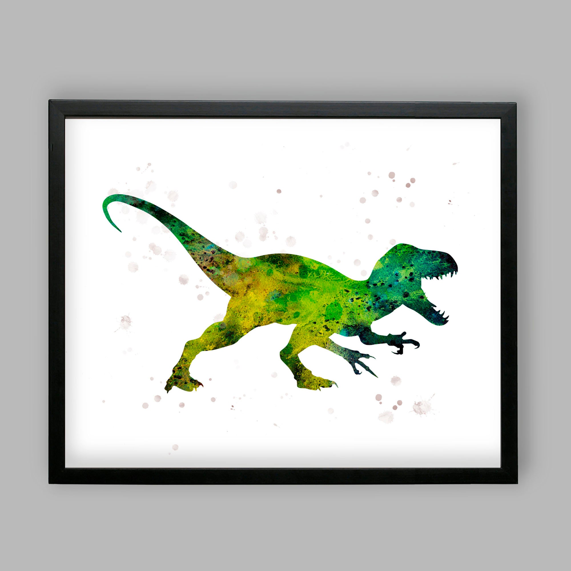 Dinosaur Printable Wall Art Set of 3 Printable Art Nursery | Etsy