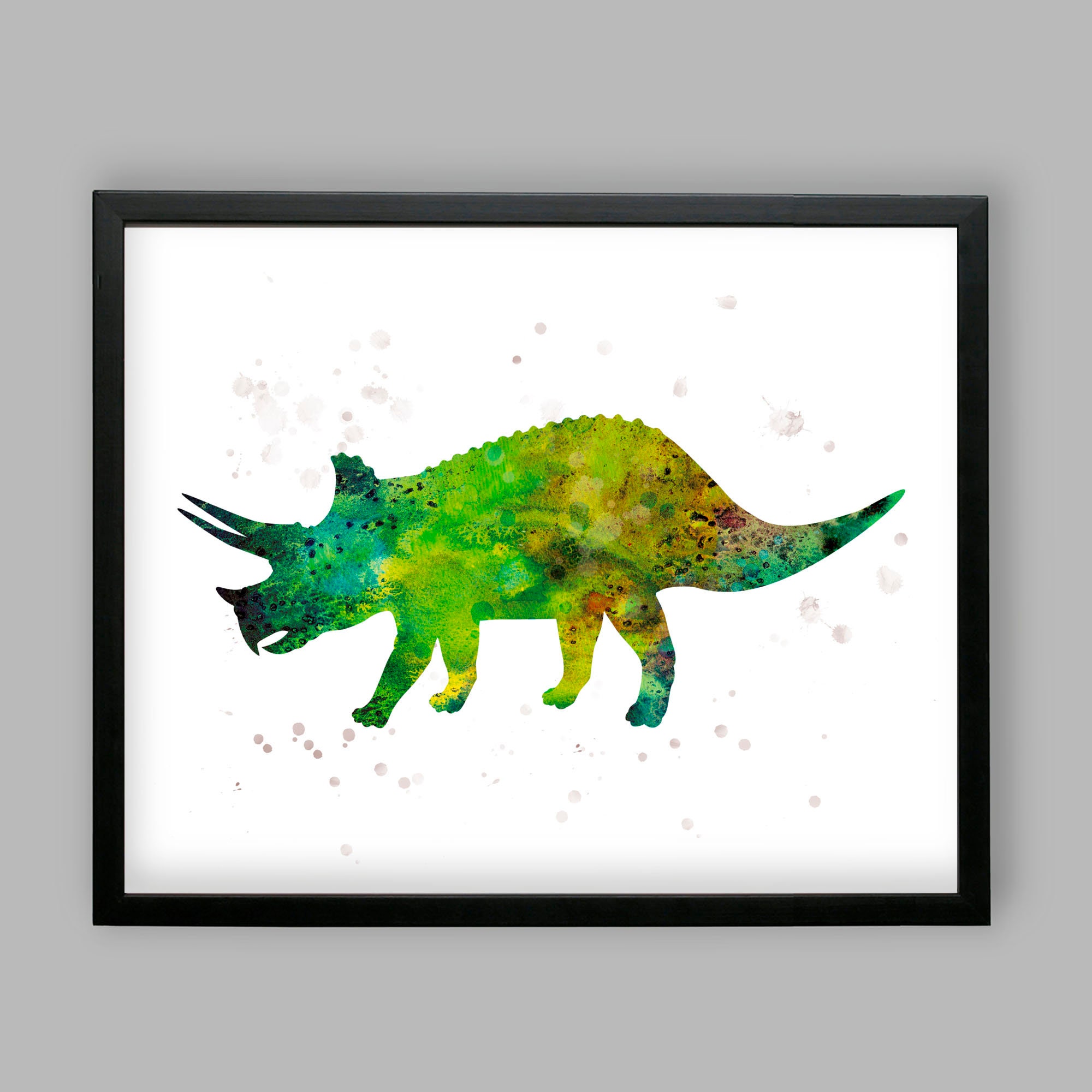 Dinosaur Printable Wall Art Set of 3 Printable Art Nursery | Etsy