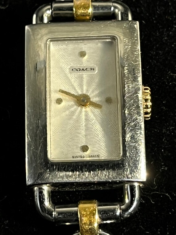 Coach 0220 Game Wristwatch women’s Sliver - image 1