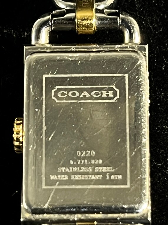 Coach 0220 Game Wristwatch women’s Sliver - image 4