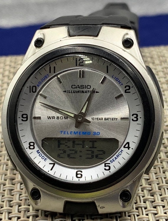 casio illuminator telememo 30