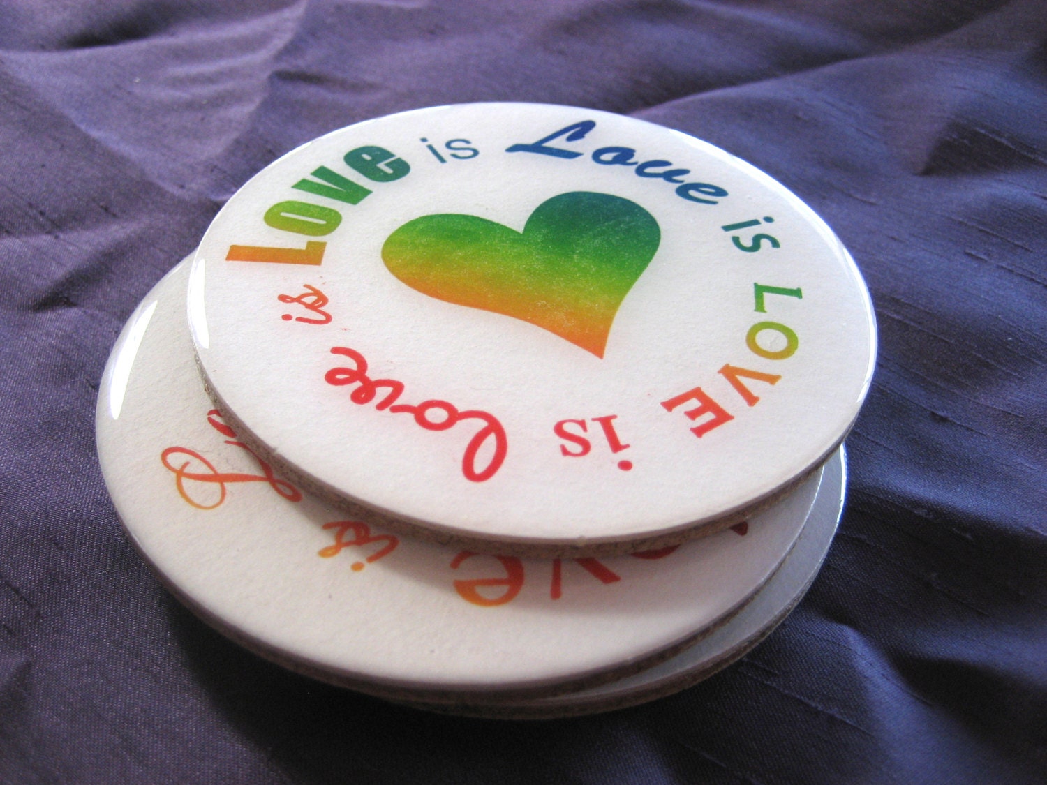 PRIDE Resin Coaster PRIDE Resin Coaster