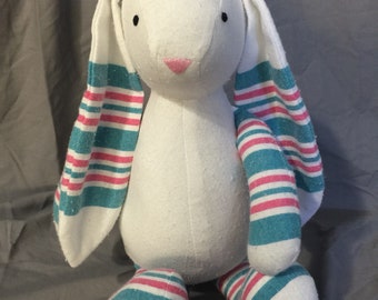 Plush Bunny from YOUR baby's hospital receiving blanket!!