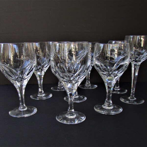 Atlantis Crystal Glasses Etsy