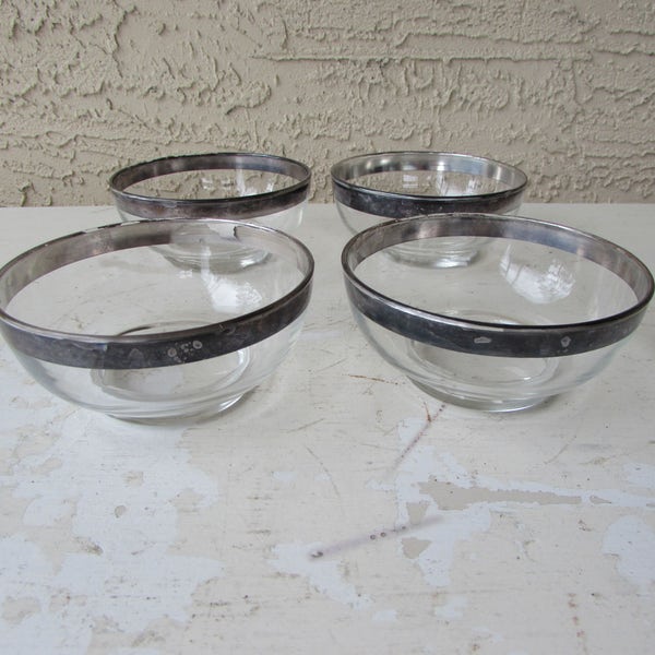 Glass Dessert Bowls Etsy