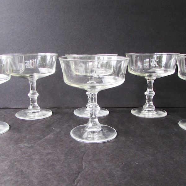 Coupe Glasses Etsy
