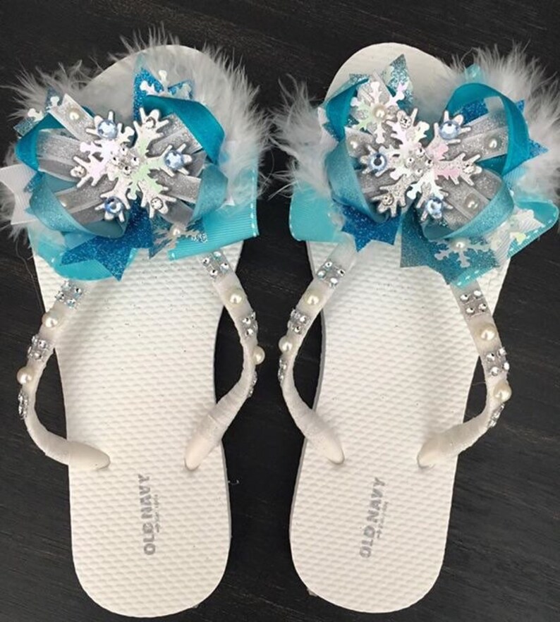 flip flops frozen