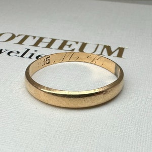 Deutsches 14k Goldband von 1930