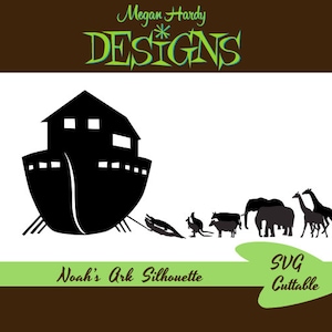 Noah&#39;s Ark Silhouette
