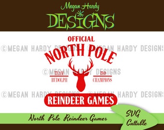 North Pole Reindeer Games SVG