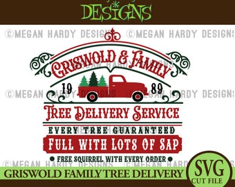 Griswold & Family Tree Delivery SVG