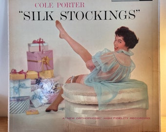 Cole Porter Silk Stockings VNTG Vinyl LP Don Ameche, Hildegarde Neff Awesome!