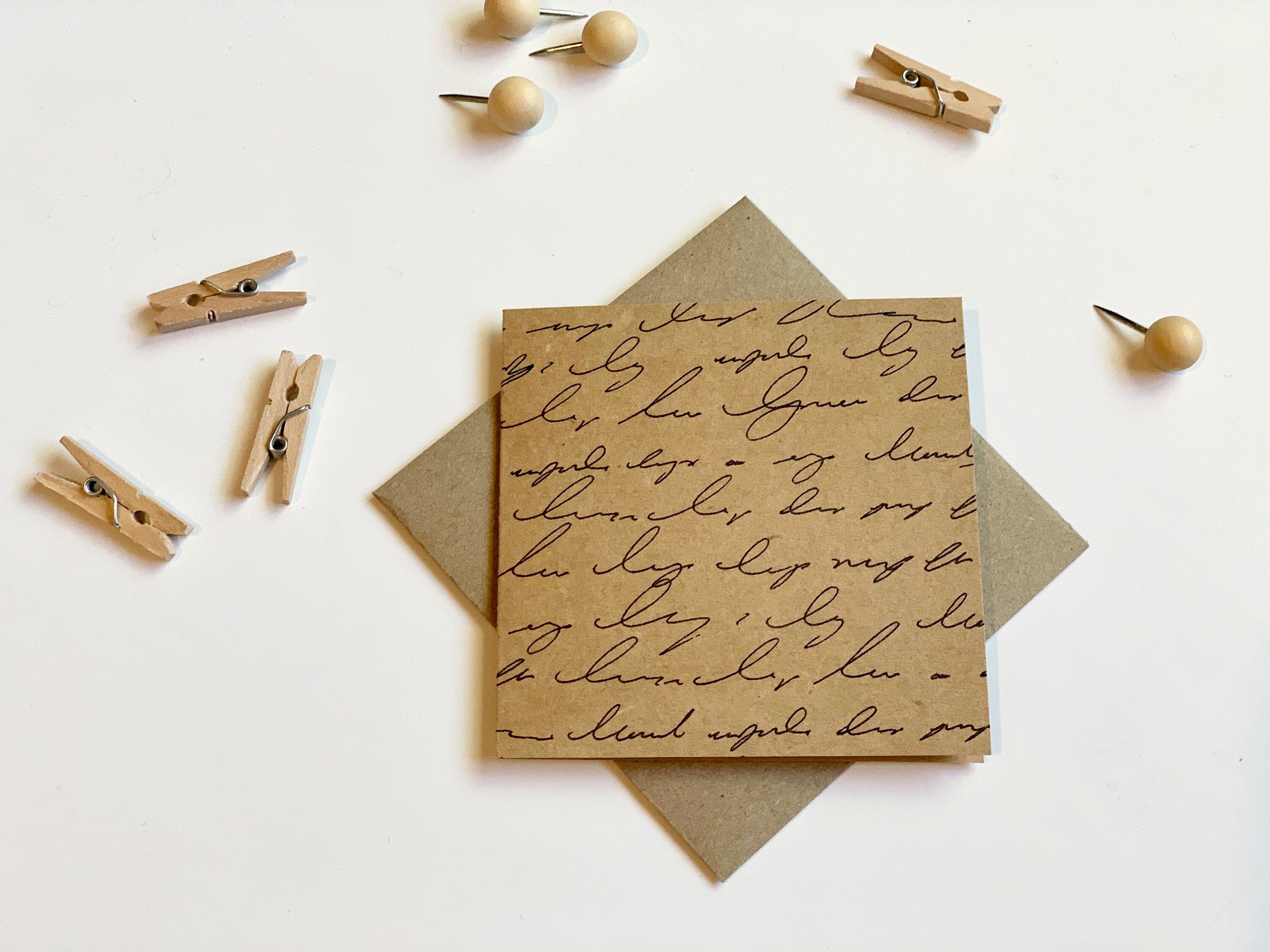 Mini Note Card Sets Music Note Cards Blank Inside 3x3 Blank Etsy