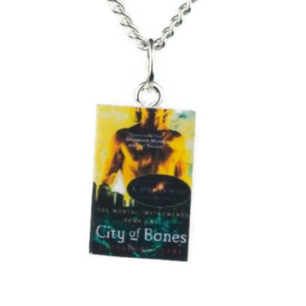 Mortal Instruments City of Bones Book Novel Necklace