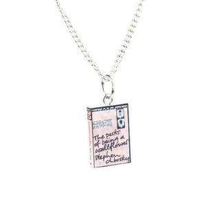 Perks of Being a Wallflower Book Novel Necklace