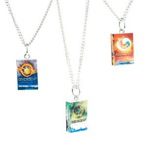 Op divergente geïnspireerde trilogie-serie boekroman ketting