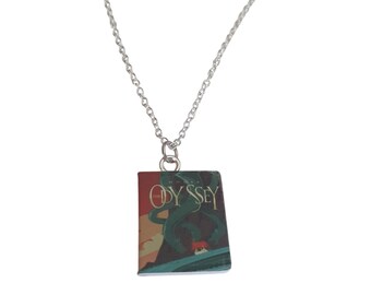 The Odyssey book Novel Necklace