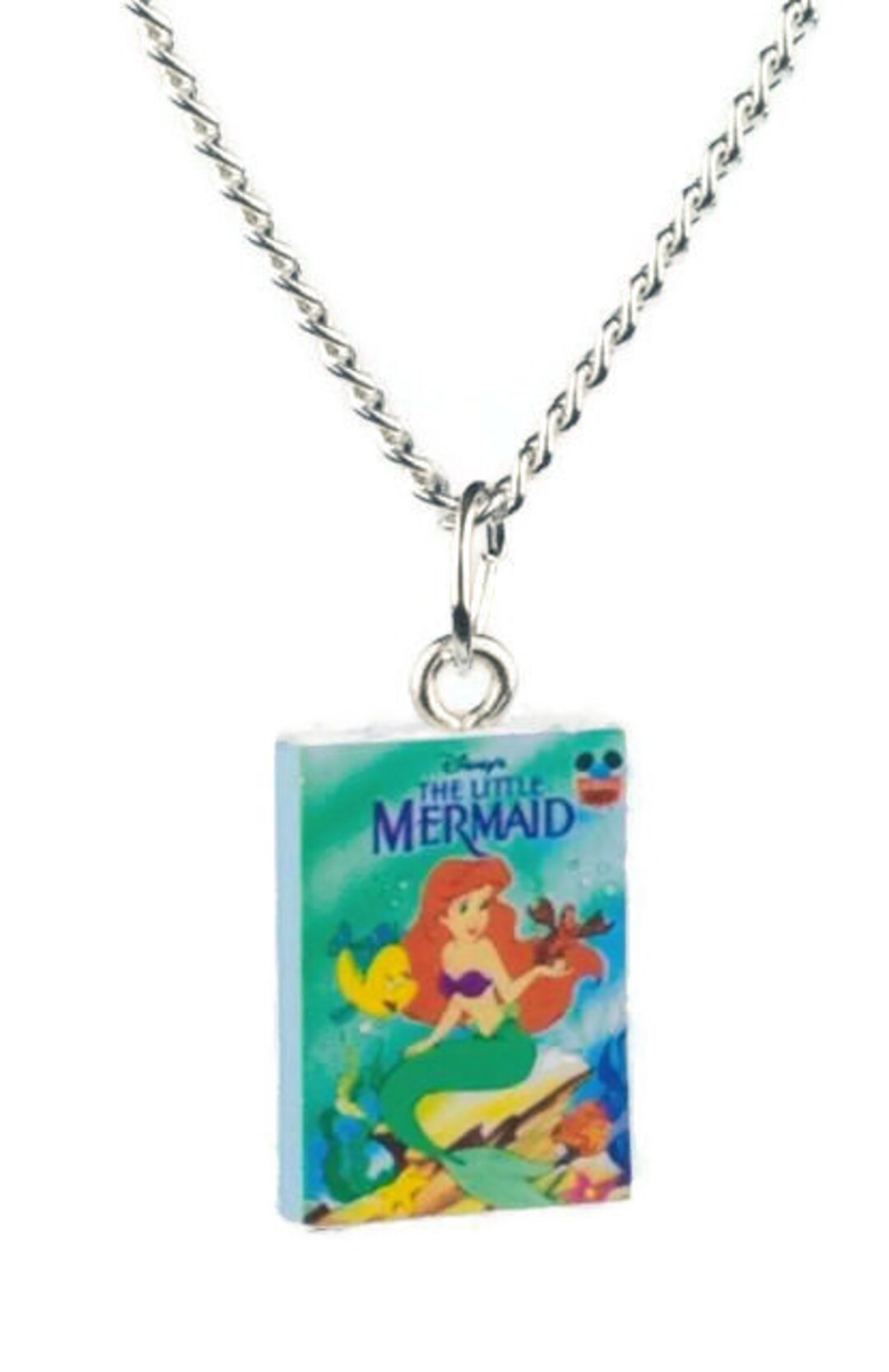 Disney Little Mermaid Ariel Silver 925 Necklace Official in Original Box  Japan | eBay