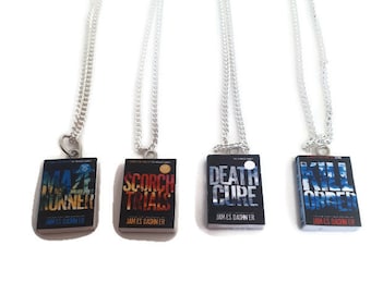 Maze runner Book Novel Necklace