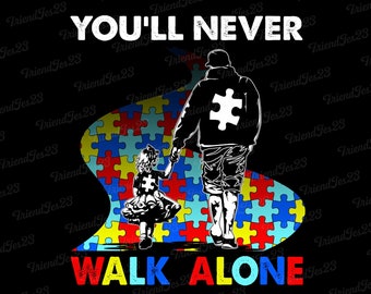 Never Walk Alone Svg Etsy