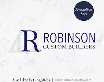 Generalunternehmer, Architekt, Bauunternehmer Logo | Made For You Logo-Design | Vorgefertigtes personalisiertes Logo