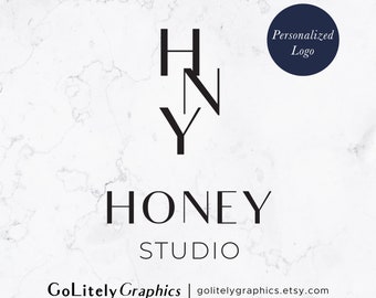 High End Luxus Logo | Made For You Logo-Design | Vorgefertigtes personalisiertes Logo