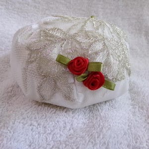 Pincushion Roses and Lace