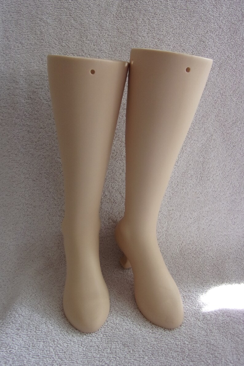 9 Bisque/Porcelain Doll Legs with High Heel Shoes Etsy