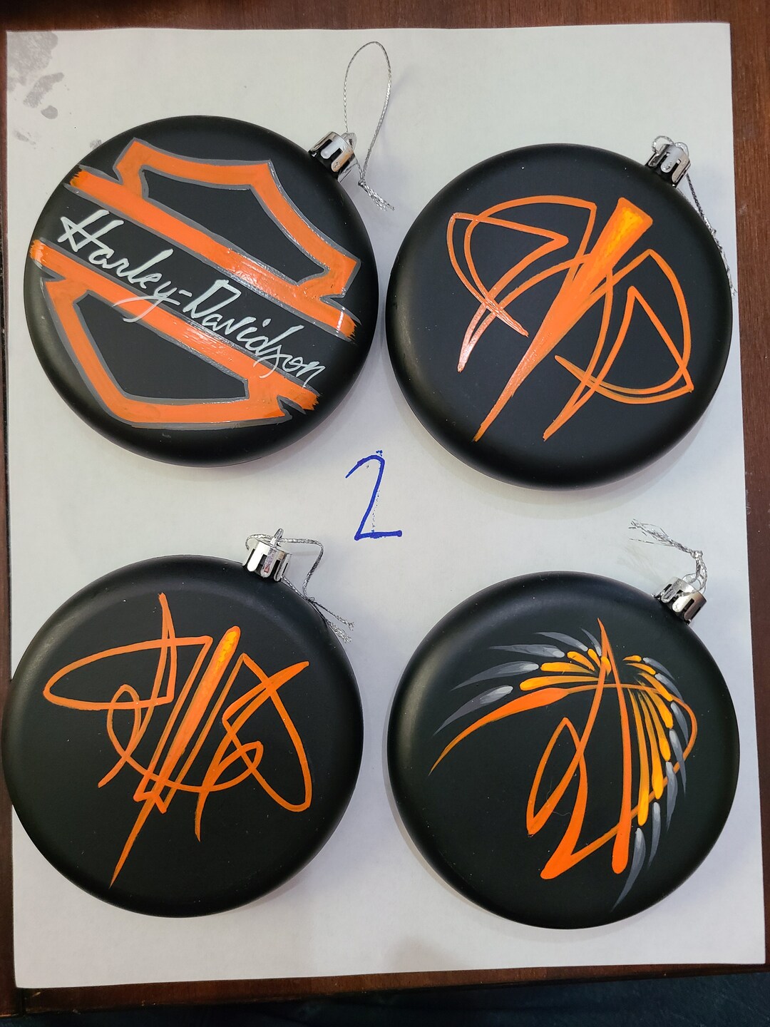 Harley Christmas Ornaments Etsy