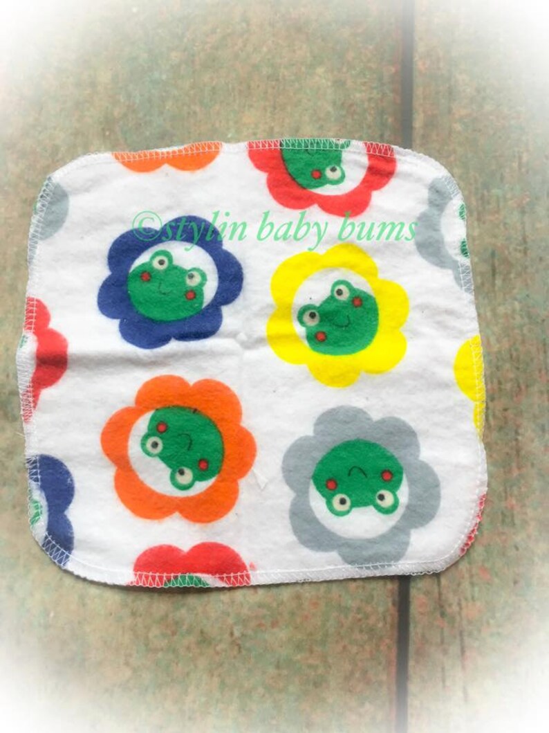 Lingettes Pour Bebe Grenouille Papier De Toilette En Tissu Etsy