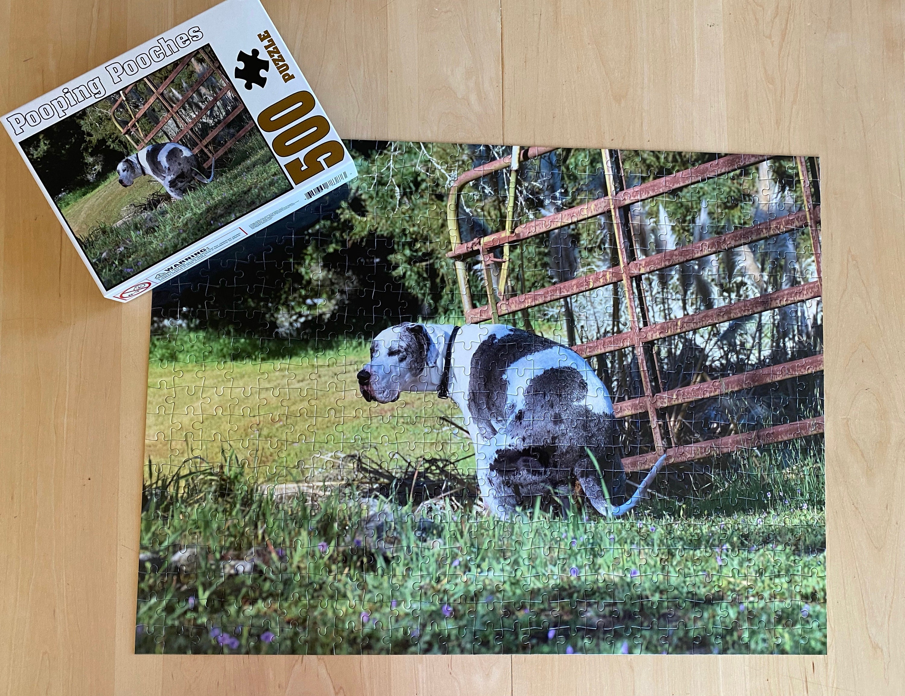 Pooping Pooches Gag Gift Jigsaw Puzzle Etsy