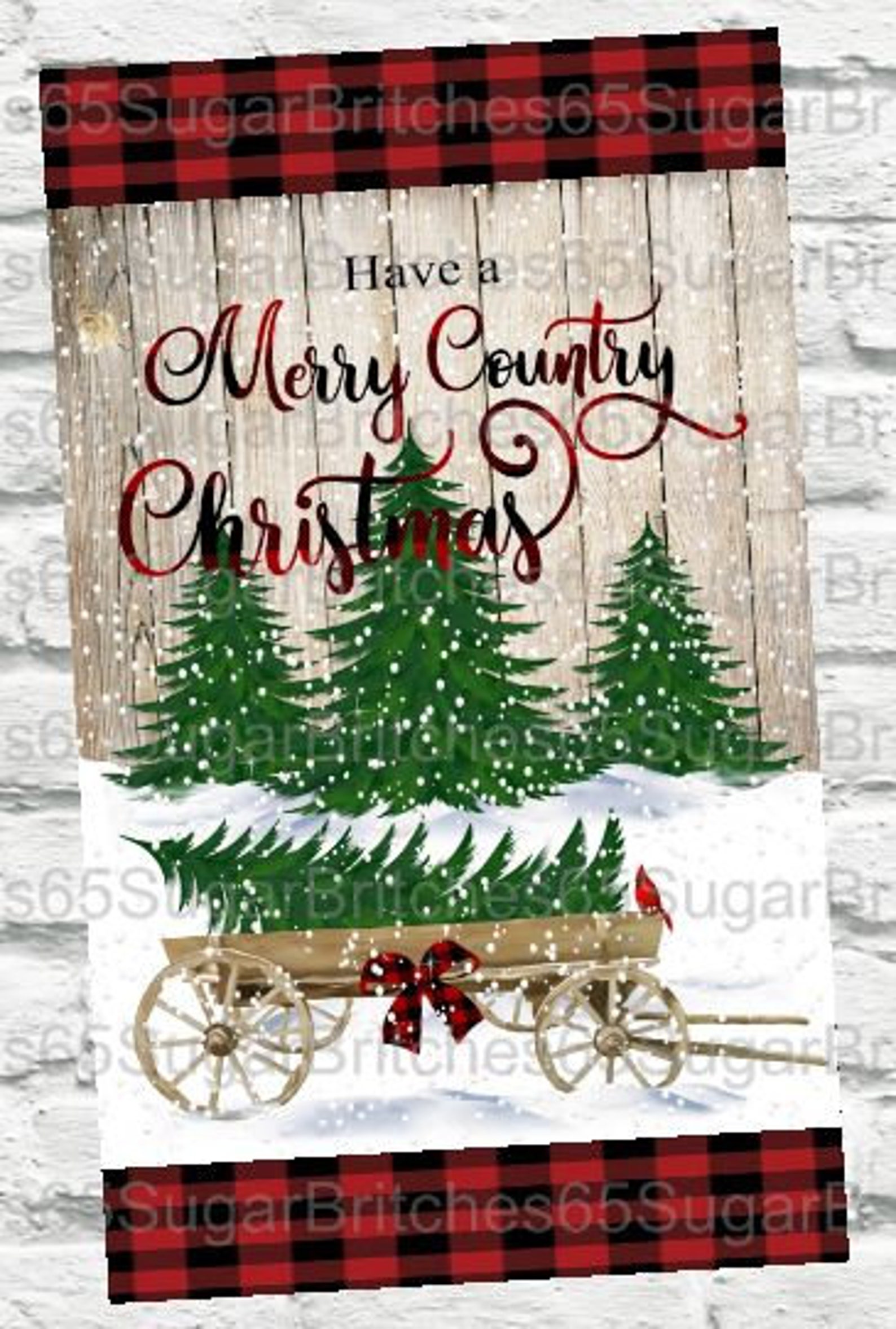 Merry Country Christmas Wreath Sign Christmas Wreath Sign Etsy