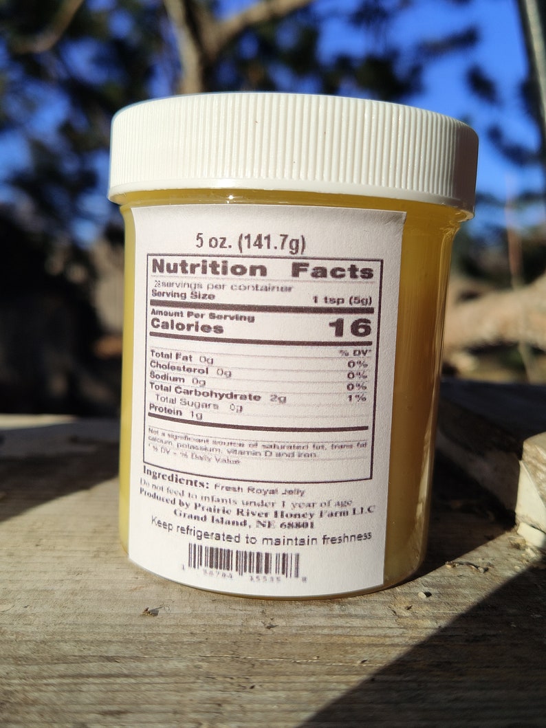Fresh Royal Jelly 5 Oz Jar (142 Grams of Pure Royal Jelly) - Etsy