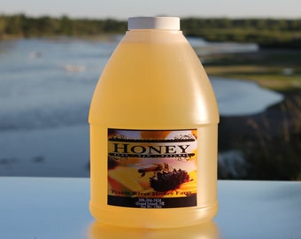 Raw Honey Pure Natural Nebraska Honey Un tarro de 5 libras