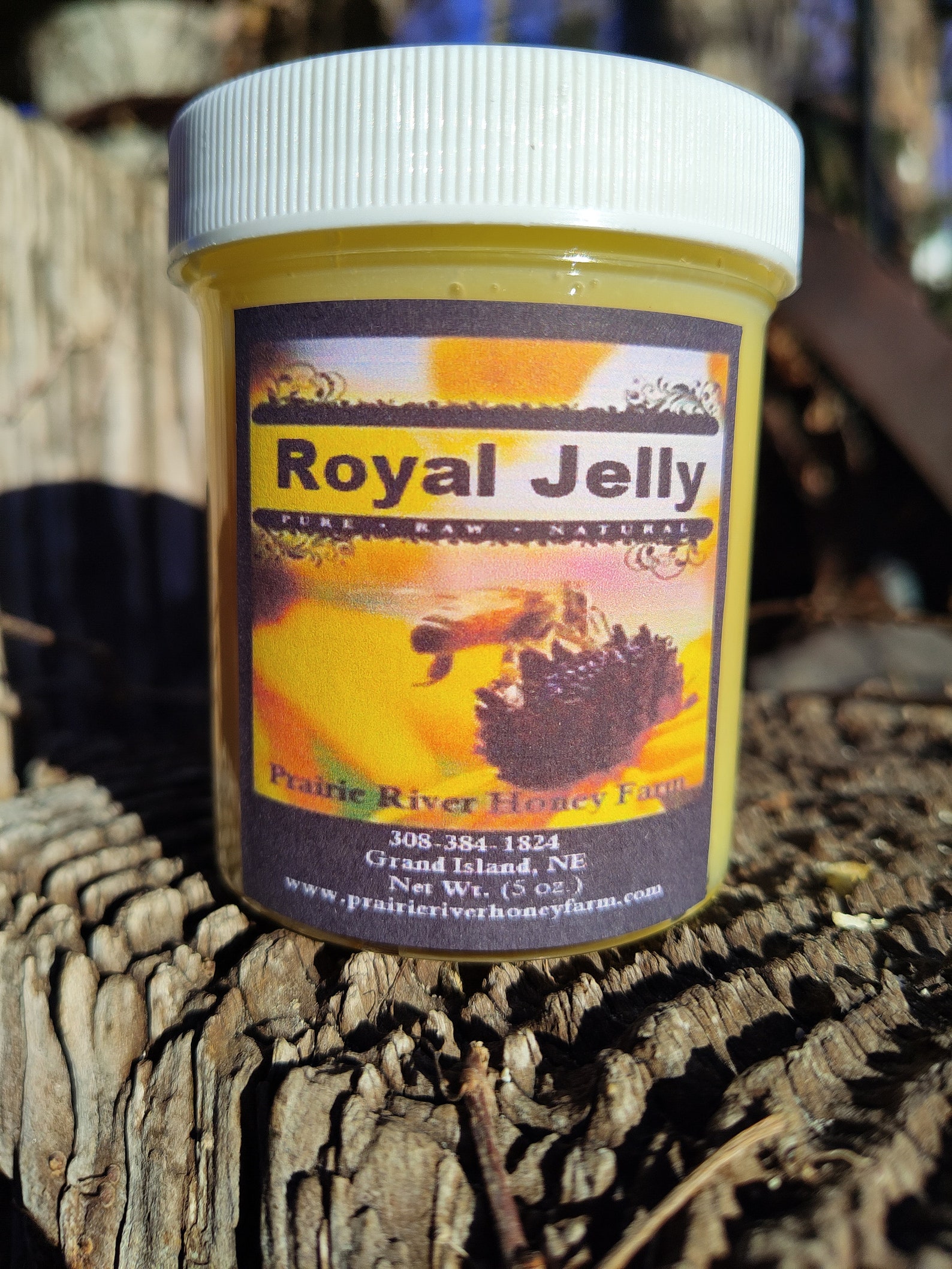 Fresh Royal Jelly 5oz Jar Pure Royal Jelly